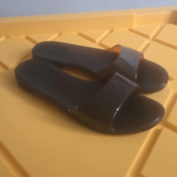 Mango Women's Brown Slide Sandals - Picture 3 of 6